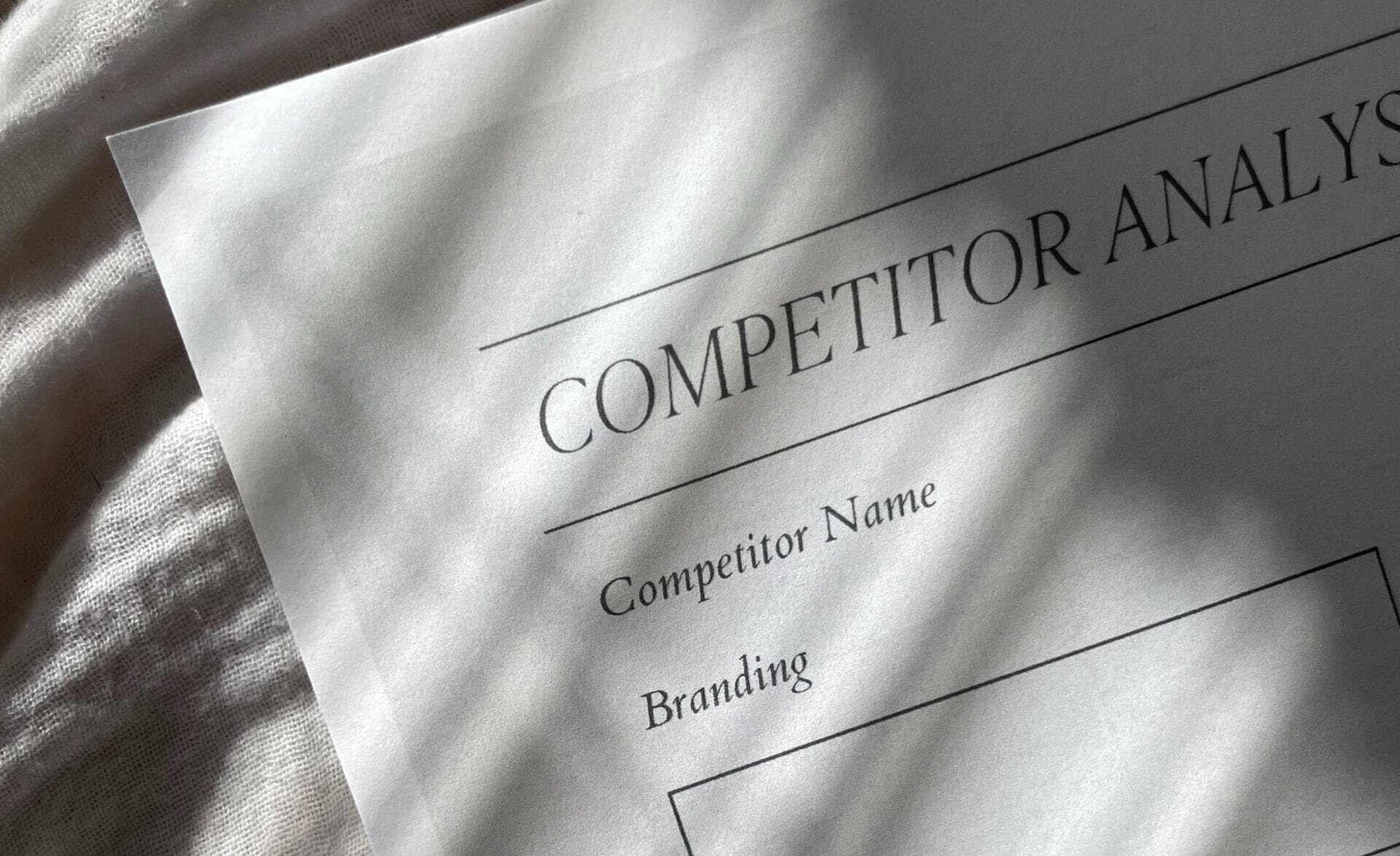 How to Analysis Your Competitors for Better Business Strategy